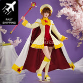 【Pre-Sale】Anime Cardcaptor Sakura Cosplay Kinomoto Sakura Cosplay Costume Premium Edition Cosplay Costumes